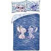 Halantex · Bavlnené posteľné obliečky Lilo & Stitch - motív Wave - 100% bavlna - 70 x 90 cm + 140 x 200 cm