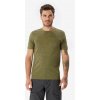 SIMOND Pánske trekingové tričko Merino Fresh krátky rukáv kaki 2XL