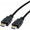 Roline HDMI prepojovací kábel Zástrčka HDMI-A, Zástrčka HDMI-A 10.00 m čierna 11.04.5936 štandardné HDMI HDMI kábel; 11.04.5936