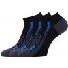 VoXX® Rex 19 Unisex nízke ponožky - 3 páry BM000005530500102521 čierna 35-38 (23-25)
