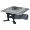 Alcadrain Podlahový prívod z nerezovej ocele nízky 130 × 130 mm APV120
