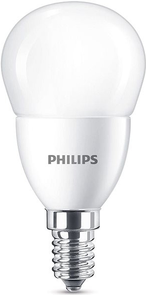 Philips LED kvapka 7 60W, E14, matná, 2700K