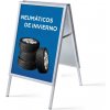 Jansen Display Set reklamního áčka A1, Zimní pneumatiky, španělsky, 639 x 1094 mm