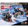 LEGO Super Heroes 76260 Čierna vdova a Kapitán Amerika na motorkách