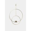 ferm LIVING Závesný svietnik Deco mosadzný kruh - 5748