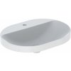 Geberit Variform umývadlo 60x45 cm oválny vstavané umývadlo biela 500.735.01.2