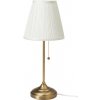 Stolná lampa IKEA Arstid biela, zlatá 75 W