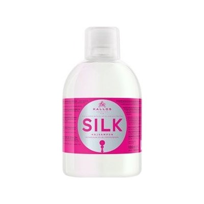 Kallos Silk Shampoo výživný regeneračný šampón na vlasy s olivovým olejom 1000 ml
