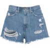 Levi's dámske džínsové kraťasy HIGH WAISTED MOM short svetlomodrá