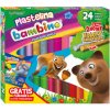 Plastelina 24 kolory Bambino