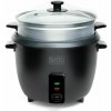 ryžovar Black & Decker BXRC1800E Čierna 1,8 L Biela Aluminium 700 W