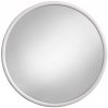Amirro Kuba Okrúhle zrkadlo, 40 cm, biele, 110-296