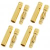 Revtec Pozlátený konektor s dĺžkou 4,0 mm (4 páry)