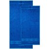 4home sada Bamboo Premium osuška a uterák modrá, 70 x 140 cm, 50 x 100 cm