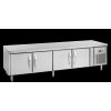 TEFCOLD Chladiaca podstavba so 4 krídlovými dverami GN1/1 | UC 5410 | nerez TEFCOLD