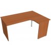 kancelársky stôl ergo ľavý 160x120 cm - GE 2005 L čerešňa