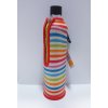 DORA´S Sklenená fľaša v neopréne s motívom Dúha 0,5l