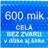 Sparkly POOL Solárna plachta - fólia na bazén 600mik modrá - celá bez zvaru - Šírka 3m