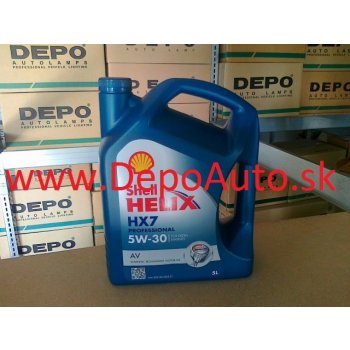 Shell Helix HX7 Professional 5W30 AV Diesel 5L