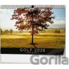 Golf české resorty nástěnný 2026