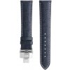 Kožený remienok na hodinky PRIM RB.13234 (22 mm) - tmavý modrý/biely - RB.13234.2220.3200.XL