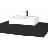 Dreja Kúpeľňová skrinka MODULE SZZ 100 umývadlo Kube - N03 Graphite / N03 Graphite