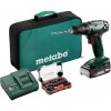 Metabo Metabo AKU vrtací šroubovák BS 18 Set, 18V/2,0Ah + SC v textilní brašně 602207580