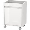 Duravit Ketho - Skrinka pojazdná 67x50x36 cm, pravá, 1 dvierka, lesklá biela KT2530R2222