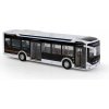 MESTSKÝ AUTOBUS, KOVOVÉ VOZIDLO S POHONOM SVETLA, OTVÁRATEĽNÉ DVERE 28 CM