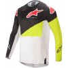 ALPINESTARS dres TechStar Factory black/yellow fluo/off white - M
