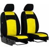 Predné autopoťahy Tuning 1+1 100% žlté 2ks Pok-ter
