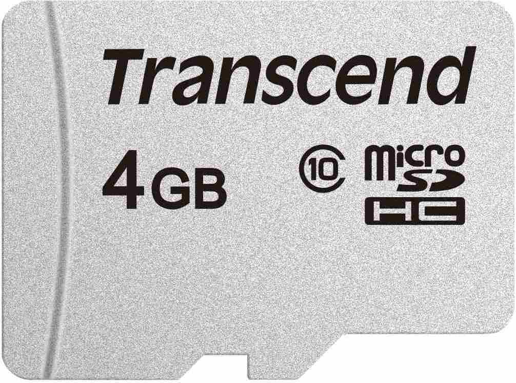 Transcend microSDHC 4GB TS4GUSD300S