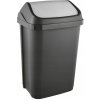 Plastový odpadkový kôš Keeeper 25l čierny