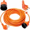 Predlžovací Kábel záhradný Elgotech 25 m 1 ks zásuvka oranžový