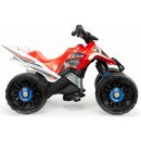 Injusa štvorkolka Honda ATV 12V 92 cm červená/biela