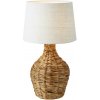 Markslöjd Markslöjd 108771 - Stolná lampa PAGLIA 1xE27/40W/230V biela/ratan ML1405 + záruka 3 roky zadarmo