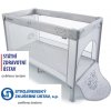 Babypoint cestovná postieľka Pegy Varianta: grey