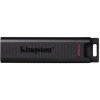 Kingston USB flash disk, USB 3.0, 256GB, DataTraveler Max, černý, DTMAX/256GB, USB C
