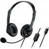 Genius headset HS-230U čierna / Slúchadlá / mikrofón / USB-C (31710021403)