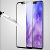 3x Picasee 3D ochranné tvrdené sklo s rámčekom pre Huawei Nova 3 - čierné - 2+1 zdarma 54012