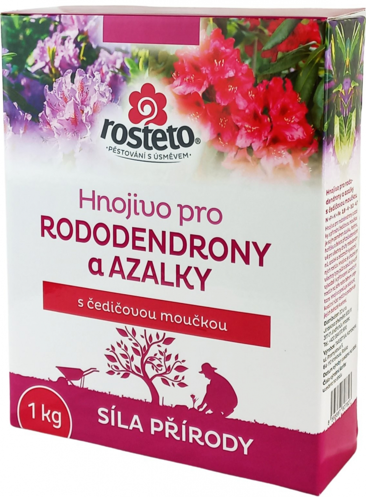 Rosteto Hnojivo s čadičovou múčkou - rododendrony a azalky 1 kg