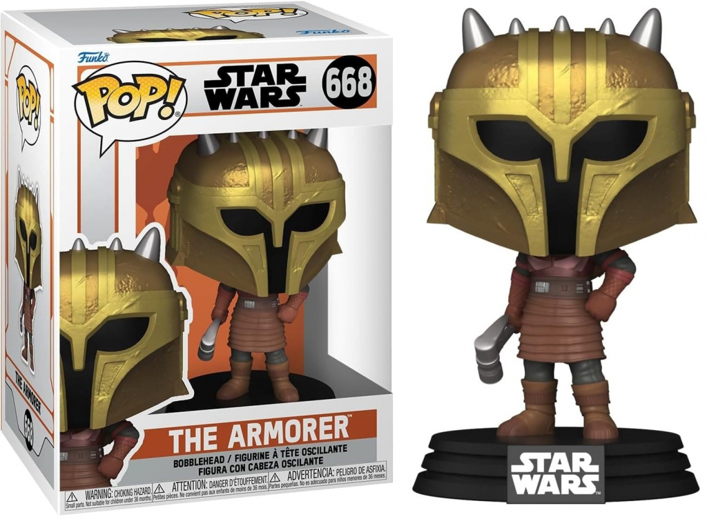 Funko Pop! 668 Star Wars The Mandalorian The Armorer