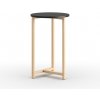 Tuli Lite Table Round - Laminátová doska Antracitová