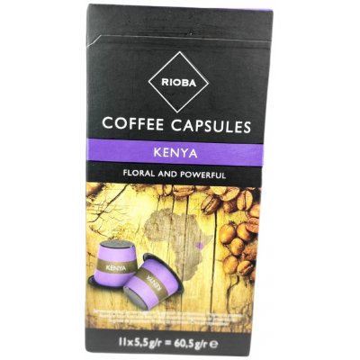 Rioba Kapsule Nespreso Kenya 11 x 5,5 g