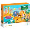 Puzzle Zvířata Vedro v Africe 60 dílků