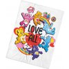 Detská deka Medvedíky Care Bears 150x200 cm
