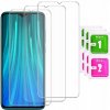 3x TVRDENÉ SKLO pre XIAOMI REDMI NOTE 8 PRO RÝCHLE SKLÍČKO 2.5D 9H |3-pa