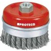 Proteco misková kefa vrkočová M14 Fe Variant: 100 mm 10.233-100-F