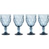 HOMLA Set LUNNA modré poháre, 0,34 l sada 4
