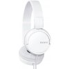 SONY sluchátka MDR-ZX110 bílé (MDRZX110W.AE)